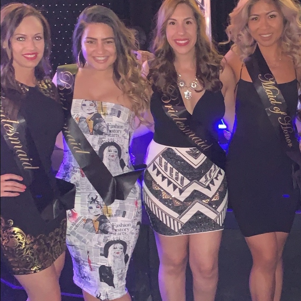 Fashion Nova Newspaper Dress